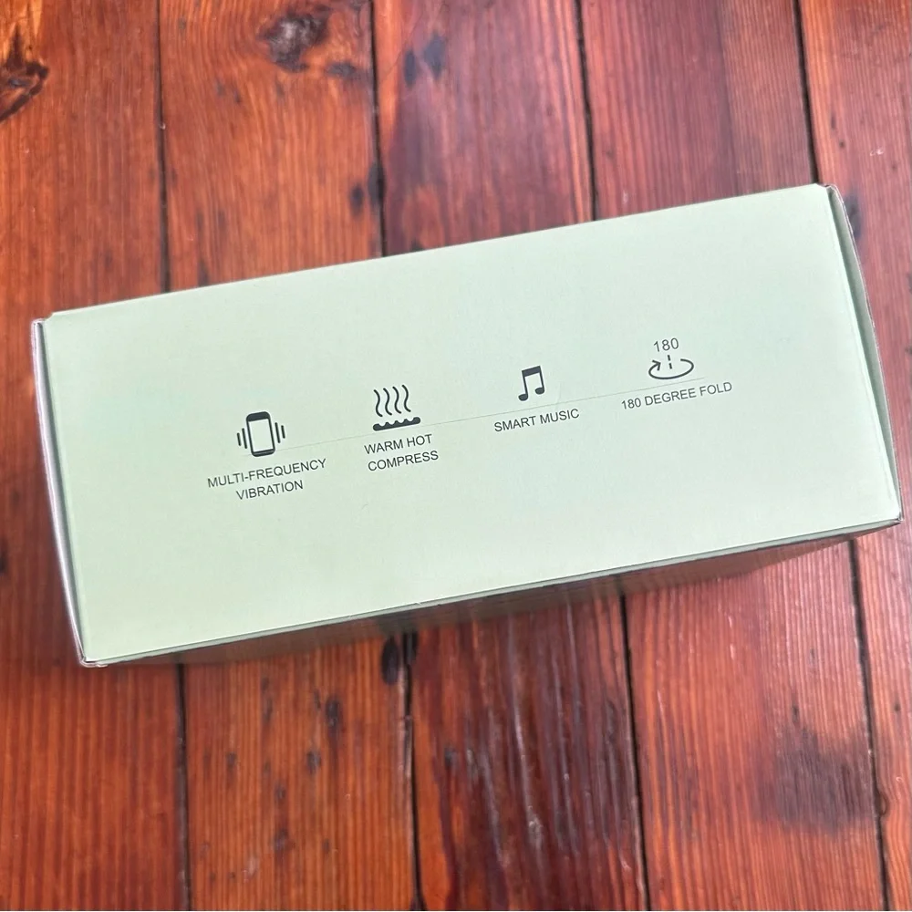Bengbuey Smart Eye Mask: Massage & Heat w Bluetooth